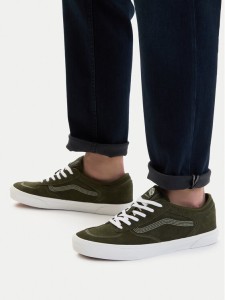 Vans Sneakersy Rowley Classic VN000SF450K1 Zielony
