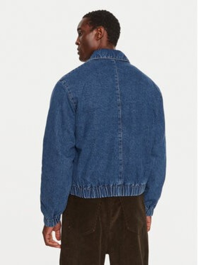 AMI Paris Kurtka jeansowa HJK020DE0031 Niebieski Regular Fit