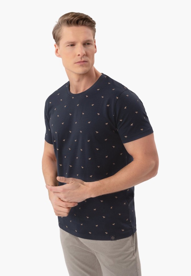 T-shirt z nadrukiem TM-LEIF