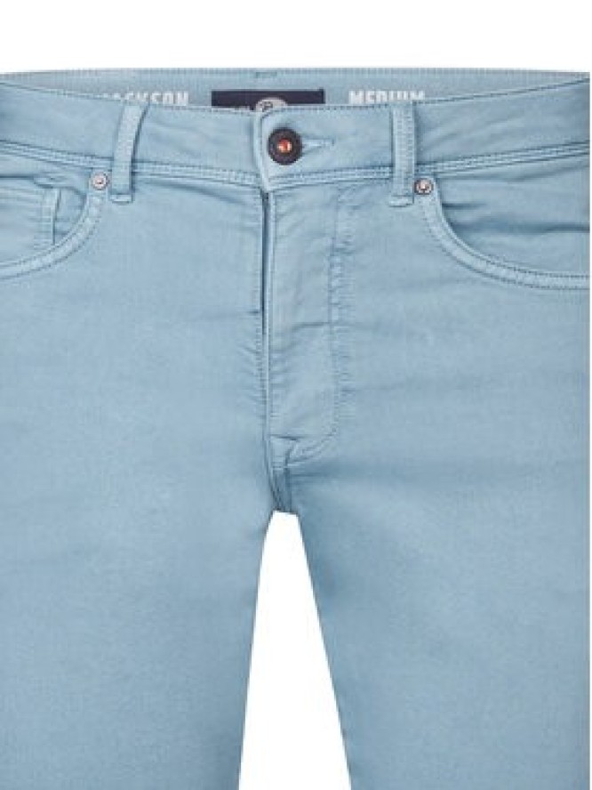 Petrol Industries Szorty jeansowe M-ROS-SHO005 Błękitny Slim Fit