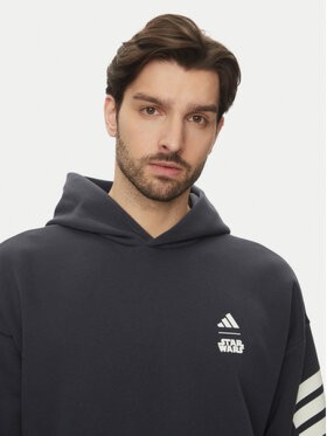 adidas Bluza Star Wars The Mandalorian™ JI5720 Szary Regular Fit