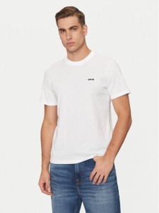 Schott NYC T-Shirt TSCLAWS1 Biały Regular Fit