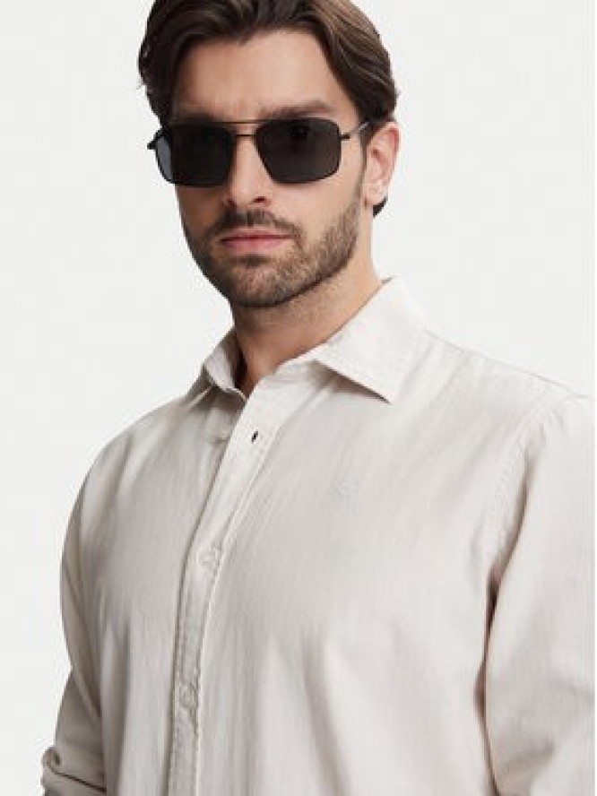 G-Star Raw Koszula Clean D25196-D454 Écru Regular Fit