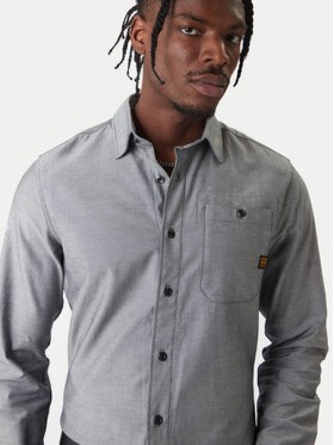 G-Star Raw Koszula Bristum 2.0 D23553 E071 Szary Slim Fit
