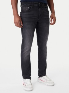 Tommy Jeans Jeansy Scanton DM0DM22156 Szary Slim Fit
