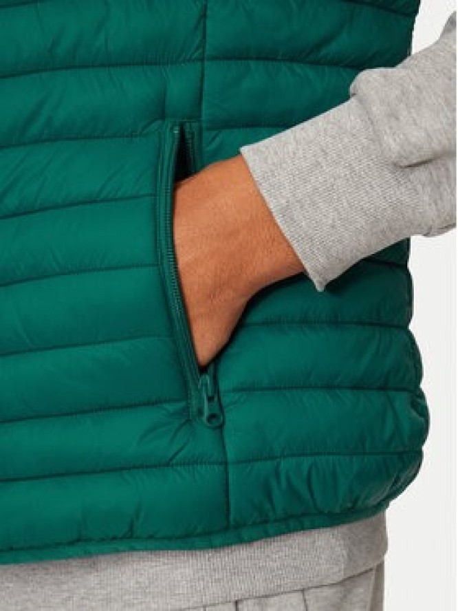 United Colors Of Benetton Kamizelka 2BA2UJ005 Zielony Regular Fit