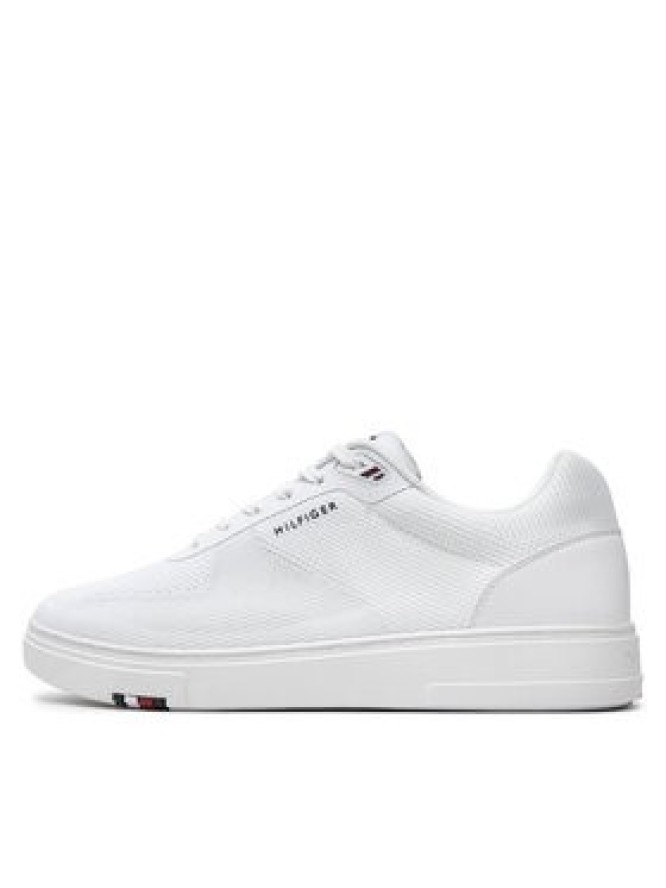 Tommy Hilfiger Sneakersy Modern Cup Knit Rwb FM0FM04942 Biały