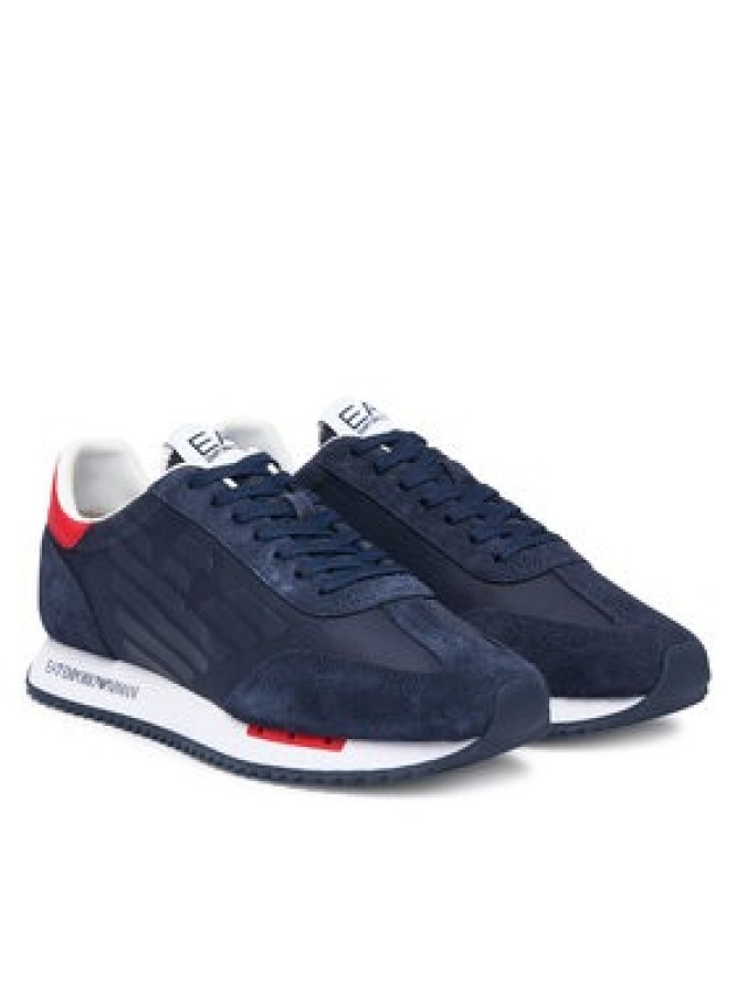 EA7 Emporio Armani Sneakersy 7X000870 AF28085 MB786 Granatowy