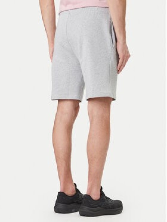 Napapijri Szorty sportowe N-Box Logo NP0A4I59 Szary Relaxed Fit