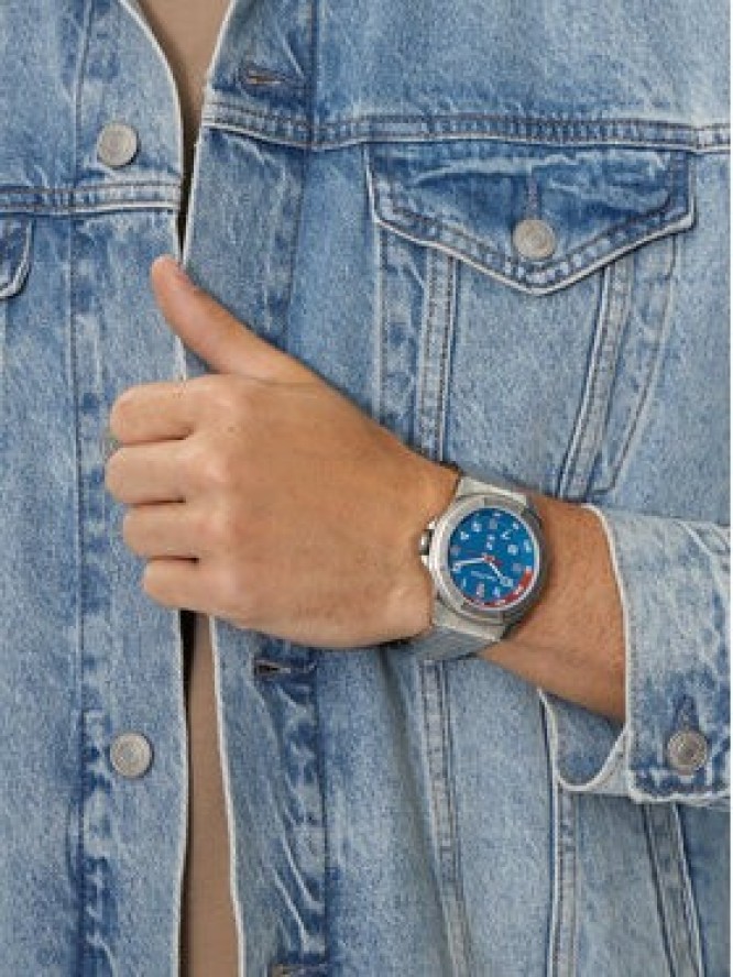 Nautica Zegarek NAPTBS206 Srebrny