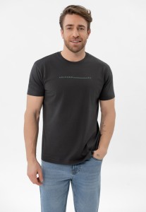 Bawełniany t-shirt, Comfort Fit, T-KLIR
