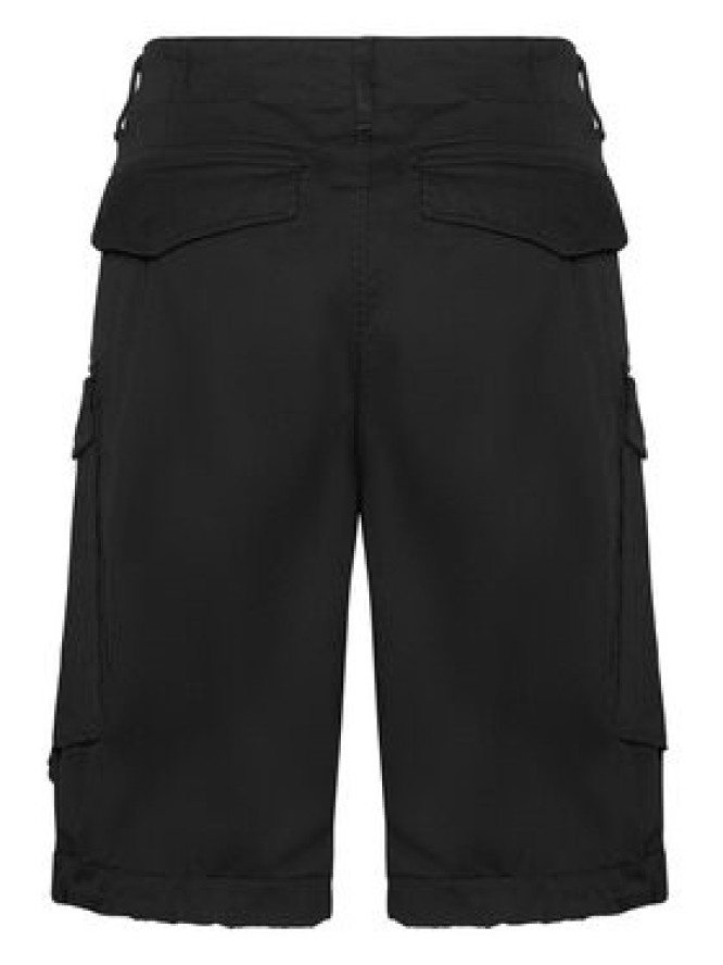 G-Star Raw Szorty materiałowe Rovic Zip D08566-5126-990 Czarny Relaxed Fit