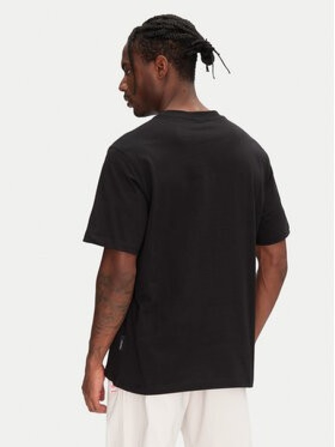 Jack & Jones T-Shirt Recharge 12273070 Czarny Relaxed Fit