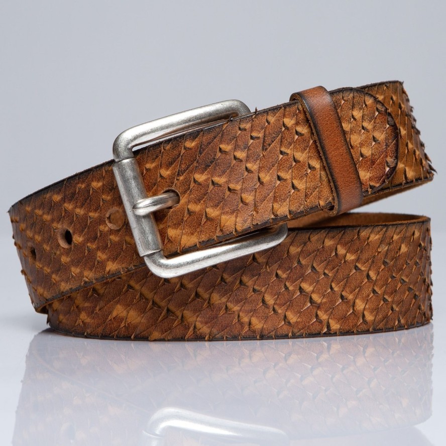 MUSTANG PASEK SKÓRZANY SOPO-MUS076 645 45 mm Ledergürtel