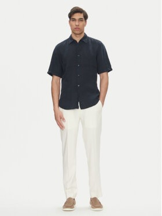BOSS Koszula 50537382 Granatowy Regular Fit