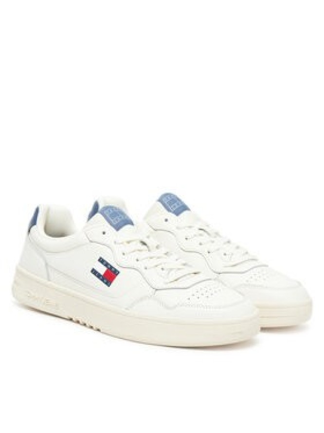 Tommy Jeans Sneakersy (New)Tjm Cupsole Leather Ess EM0EM01443 Biały