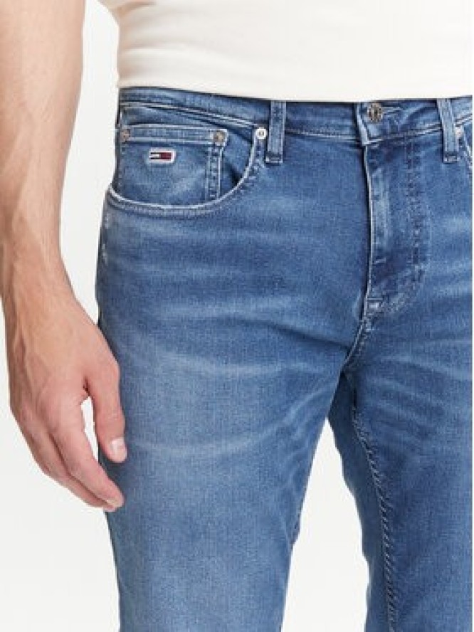 Tommy Jeans Jeansy Scanton DM0DM21903 Niebieski Slim Fit