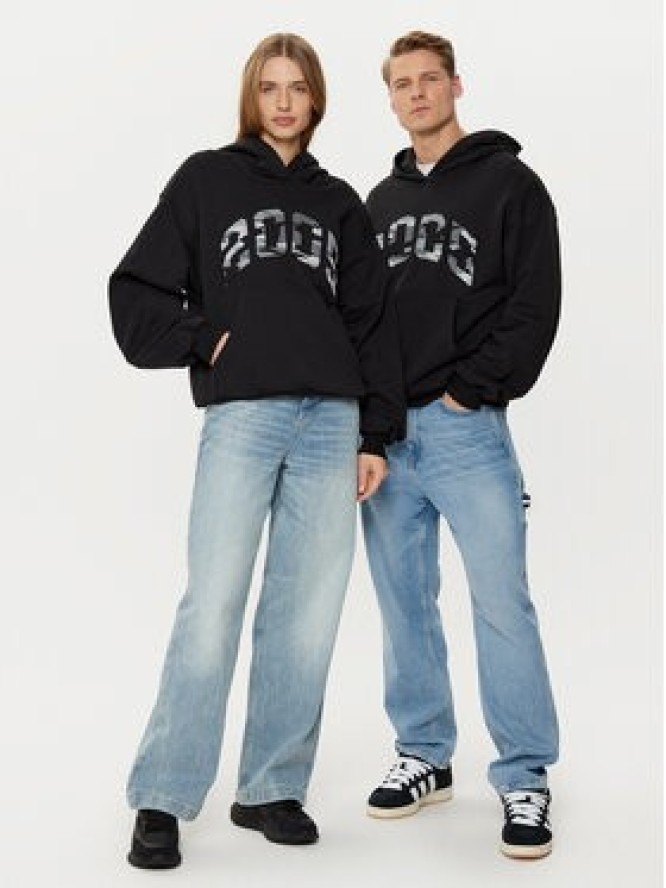 2005 Bluza Unisex Hunting Czarny Relaxed Fit