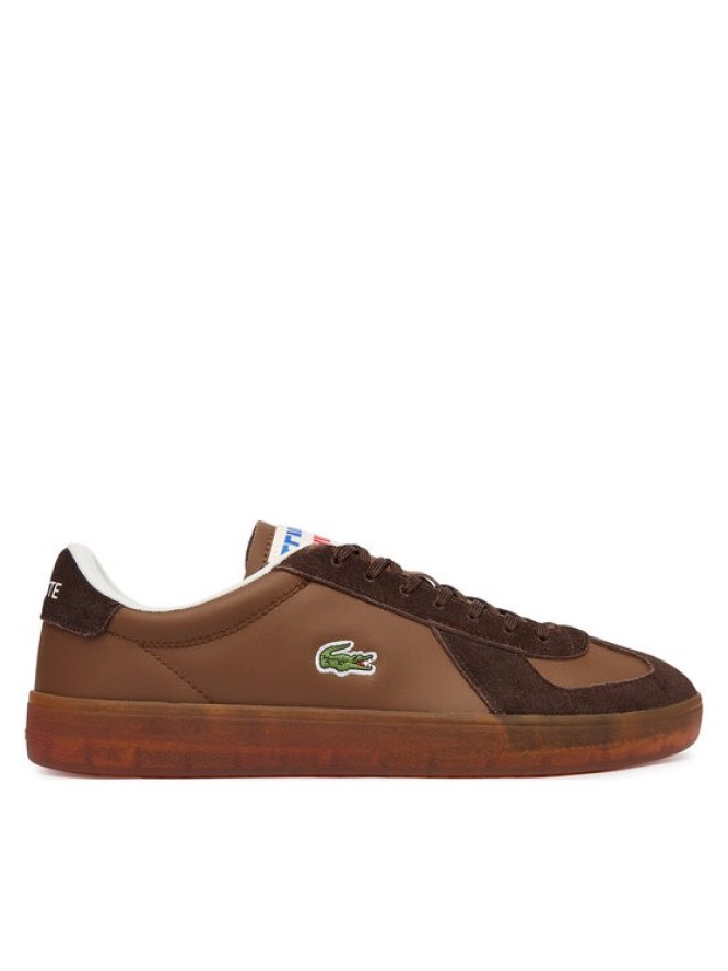 Lacoste Sneakersy Baseshot Pro 51SMA0077 Brązowy