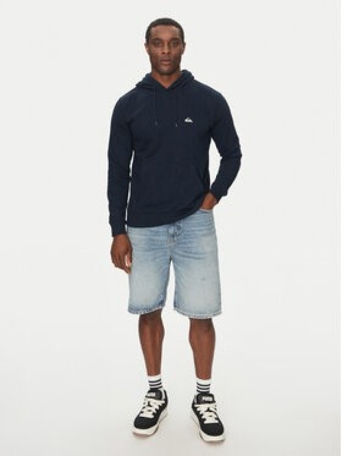 Quiksilver Bluza EQYFT04951 Granatowy Regular Fit