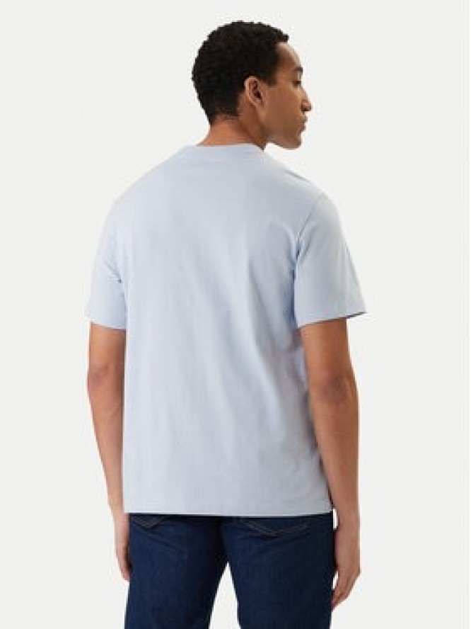 Calvin Klein Jeans T-Shirt Hero Monologo LV04RB862G Błękitny Regular Fit