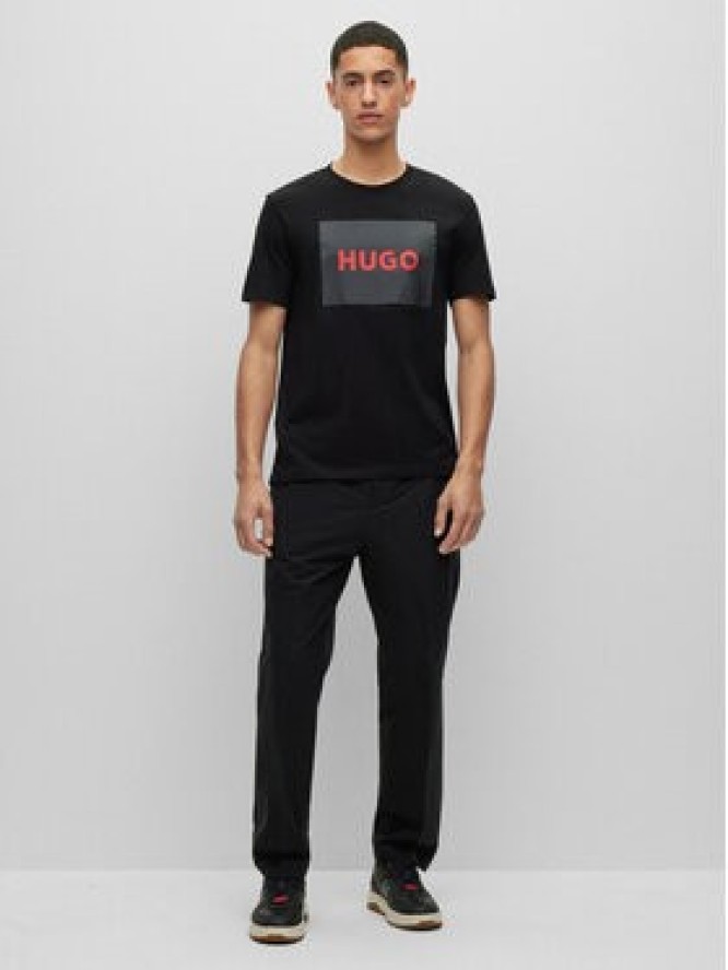 Hugo T-Shirt Dulive222 50467952 Czarny Regular Fit