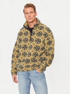 Jack & Jones Bluza Geo Teddy 12274453 Brązowy Relaxed Fit