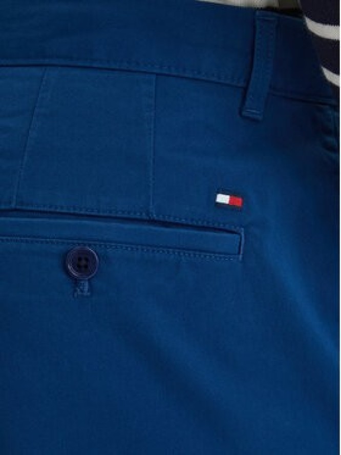 Tommy Hilfiger Spodnie materiałowe MW0MW40262 Niebieski Regular Fit