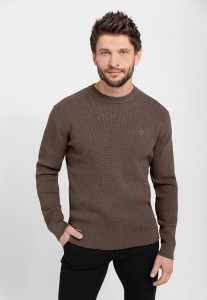 Brązowy sweter S-HERO