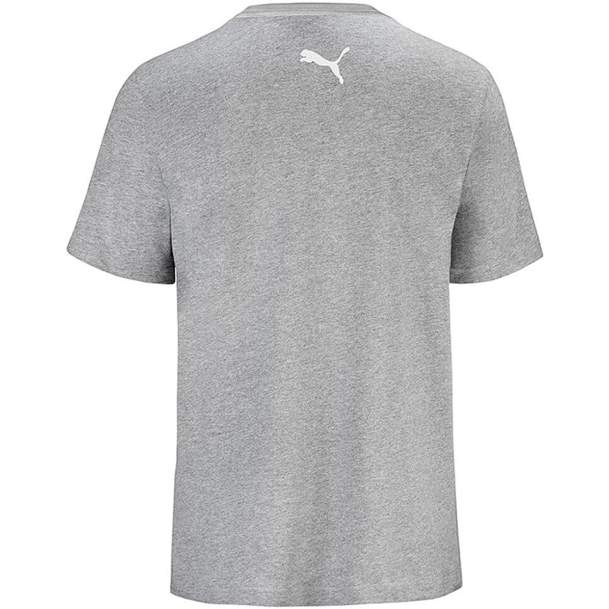 Koszulka męskie Puma Men Base T shirt Grey Heather 3 pack
