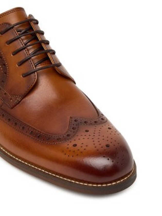 Clarks Półbuty CraftRemi Tip 26186394 Brązowy