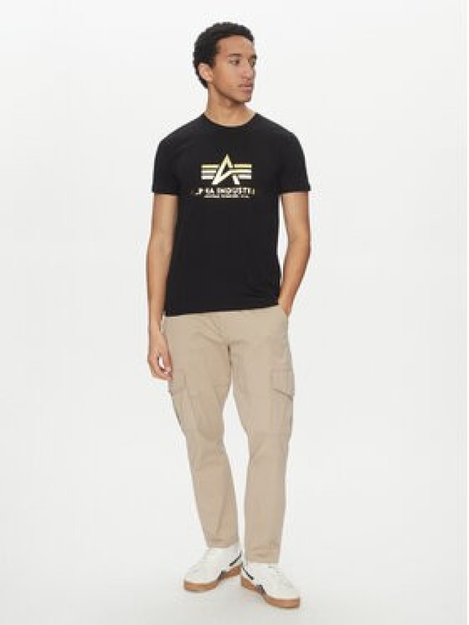 Alpha Industries T-Shirt Basic 100501 Czarny Regular Fit