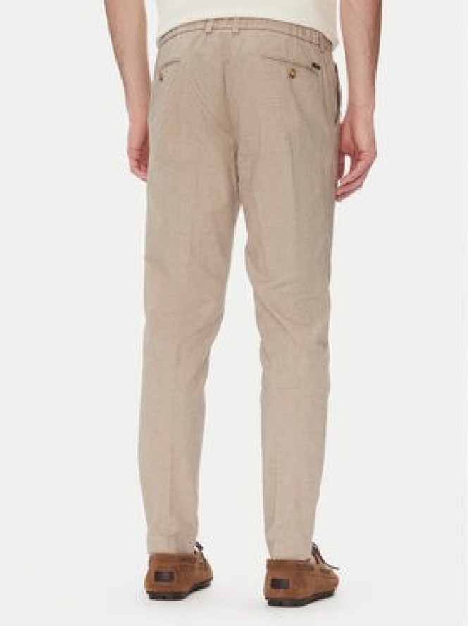 Bugatti Chinosy 1950 76210C Beżowy Slim Fit