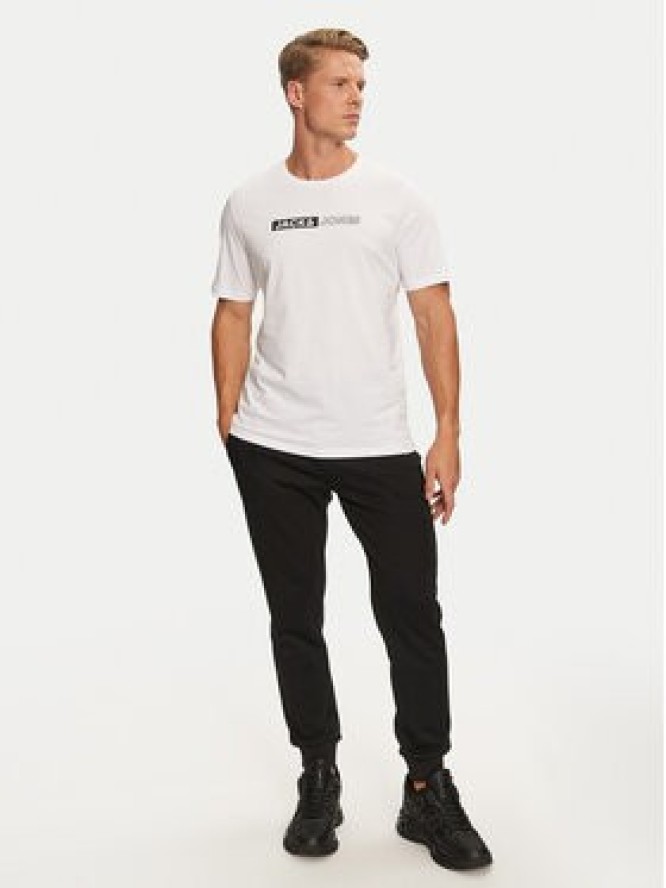 Jack & Jones T-Shirt Corp 12233999 Biały Standard Fit