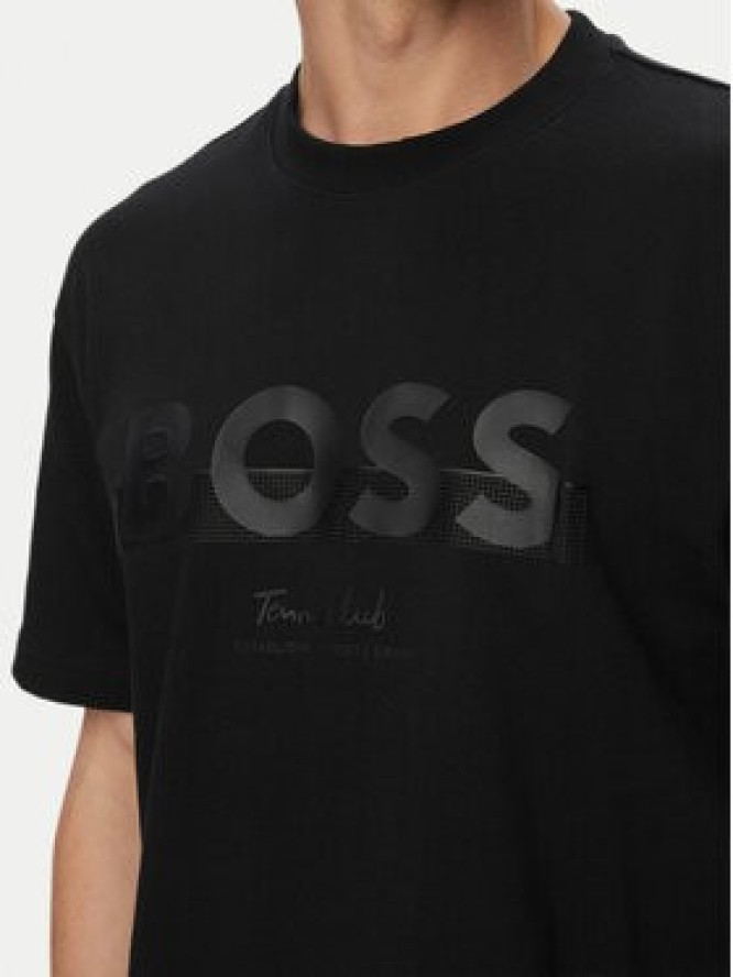 BOSS T-Shirt Ts Member Logo 50559854 Czarny Relaxed Fit