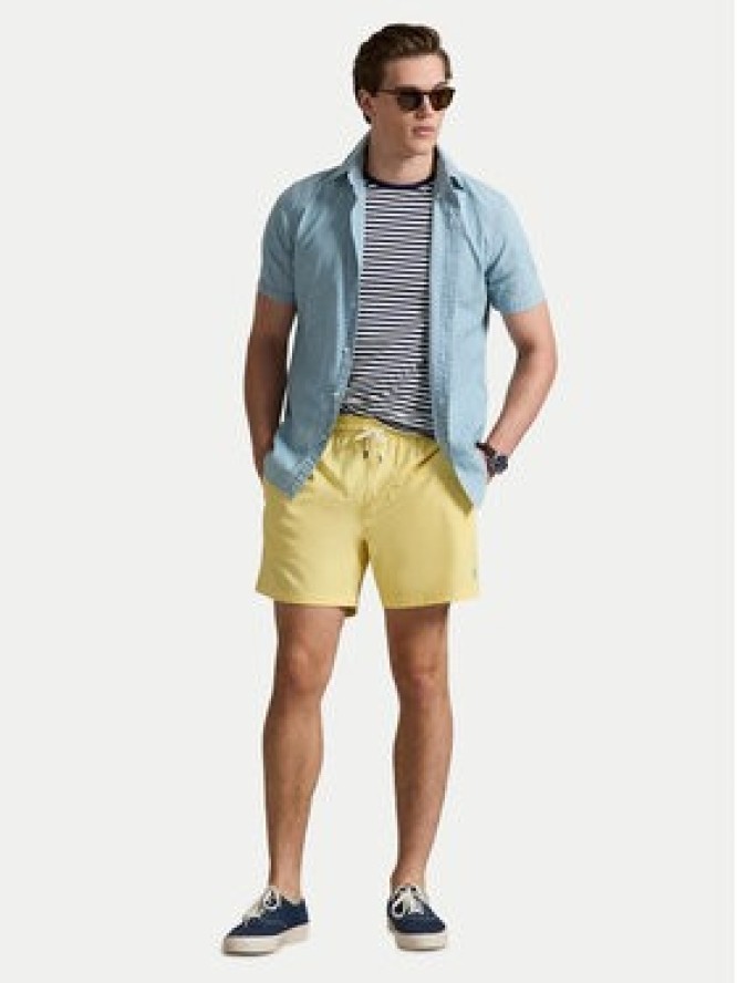 Polo Ralph Lauren Szorty kąpielowe 710957782504 Żółty Classic Fit