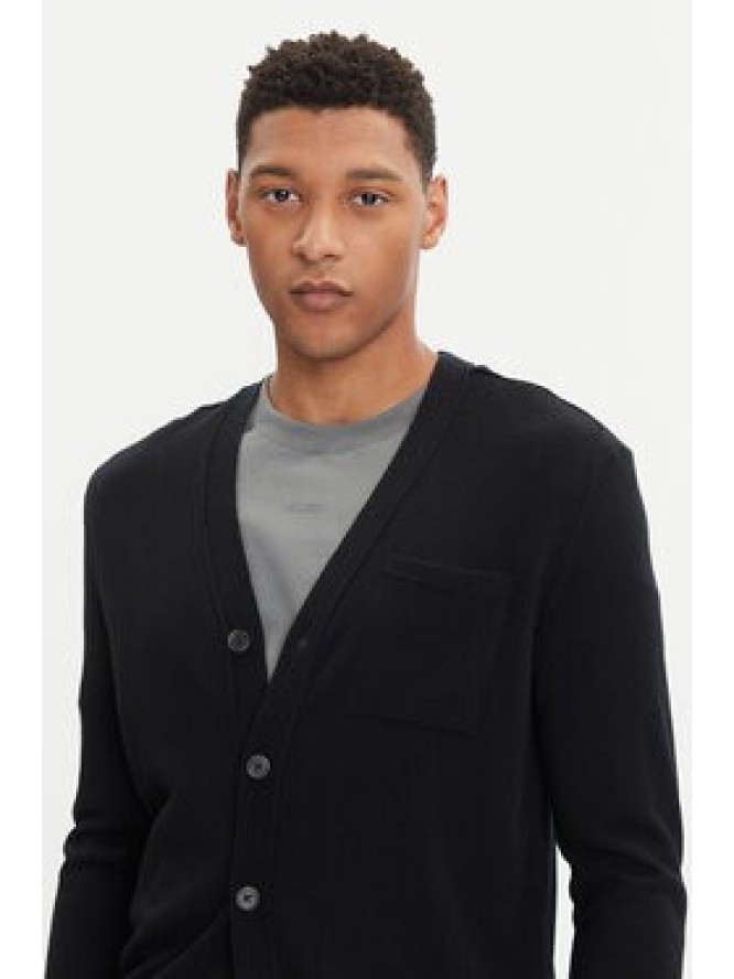 Marc O'Polo Kardigan 529 5063 61042 Czarny Regular Fit