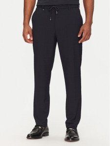 BOSS Spodnie materiałowe C-Perin 50540791 Granatowy Tapered Fit
