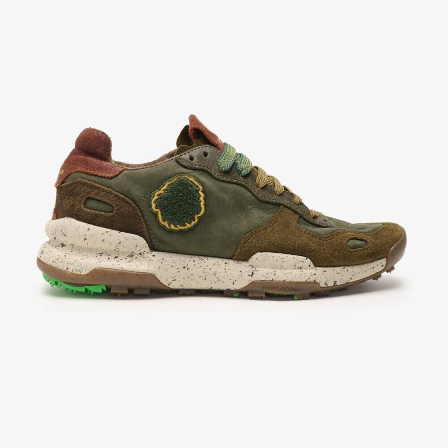 Sneakers Chacrona Premium ciemnozielone
