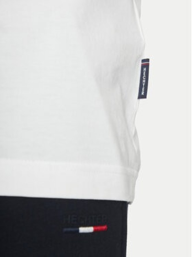 Hechter Paris T-Shirt 75008 151919 Biały Regular Fit