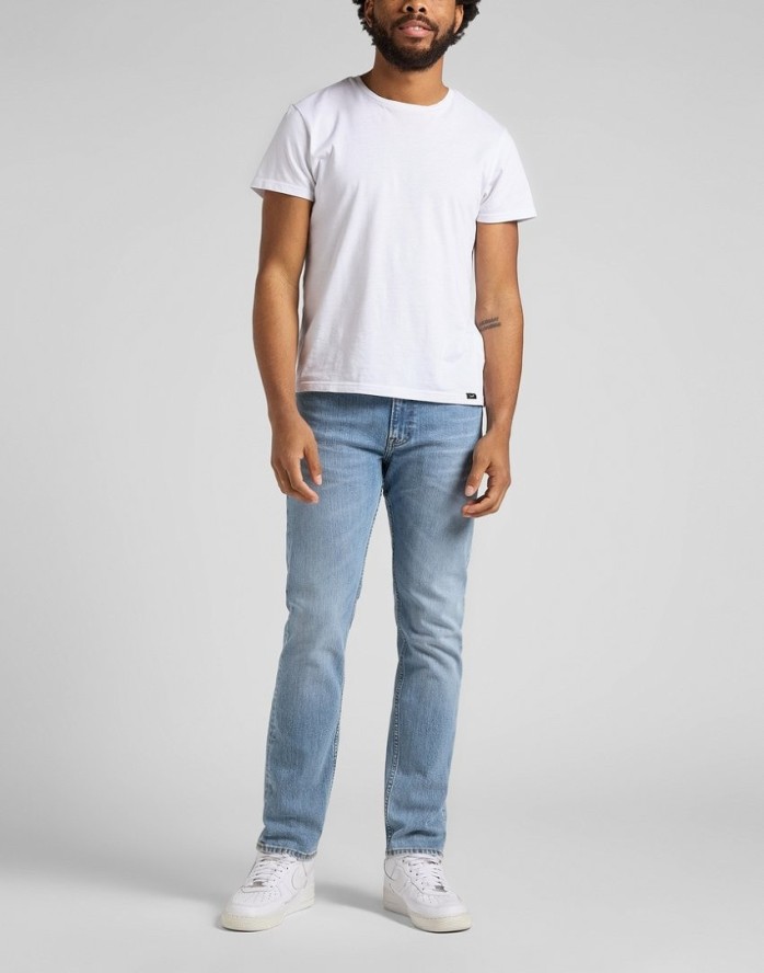 LEE RIDER MĘSKIE SPODNIE JEANSOWE LT USED MARVIN L701KNMB 112145451