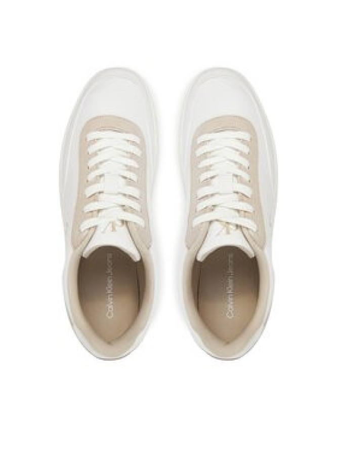Calvin Klein Jeans Sneakersy Classic Cupsole Mg Canvas YM0YM01218 Biały