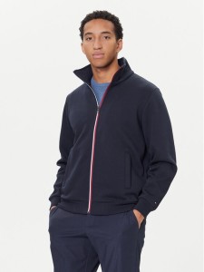 Tommy Hilfiger Bluza Global Stripe MW0MW40481 Granatowy Regular Fit