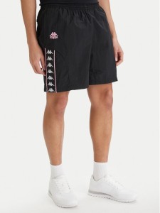 Kappa Szorty sportowe 322B8GW Czarny Comfort Fit