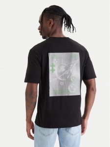 HUGO T-Shirt Nufotee 50560048 Czarny Regular Fit