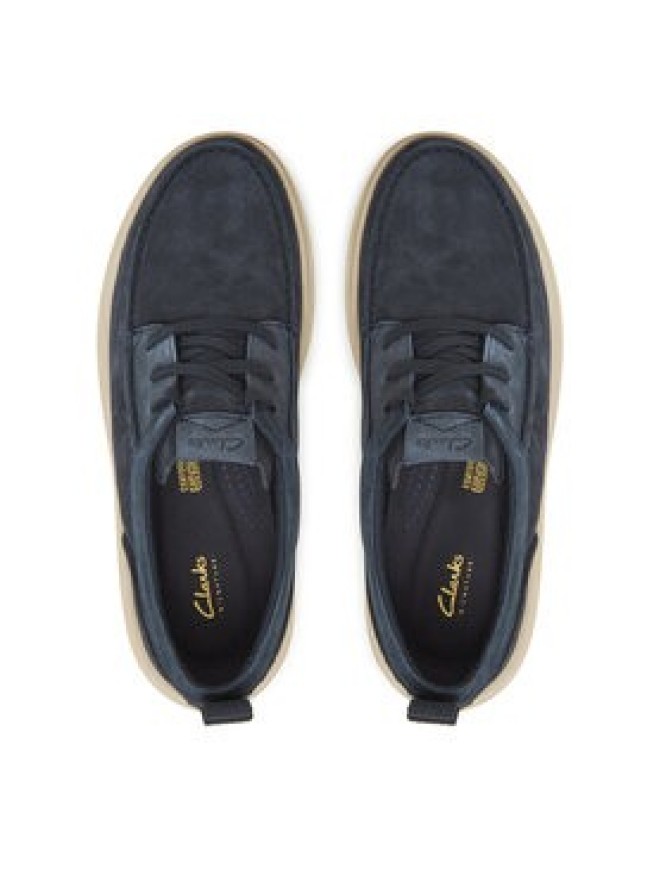 Clarks Półbuty Polden Moc 26180866 Granatowy