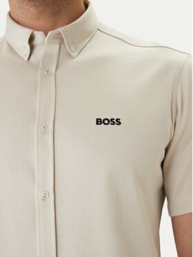 BOSS Koszula ST Motion 50555951 Beżowy Regular Fit