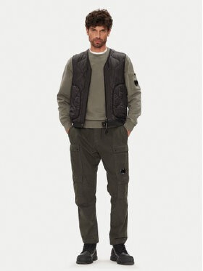 C.P. Company Kamizelka 19CMVE049A110158A Czarny Regular Fit