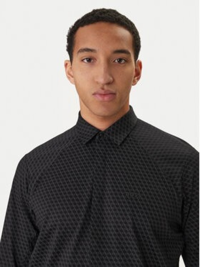 BOSS Koszula Excurse 50554481 Czarny Regular Fit