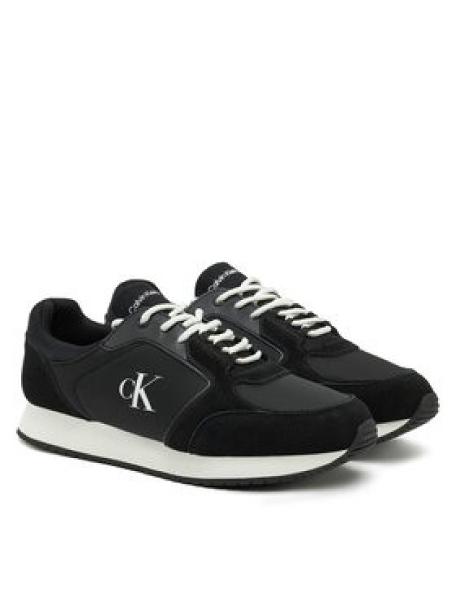 Calvin Klein Jeans Sneakersy Retro Sock Runner Mg YM0YM01152 Czarny
